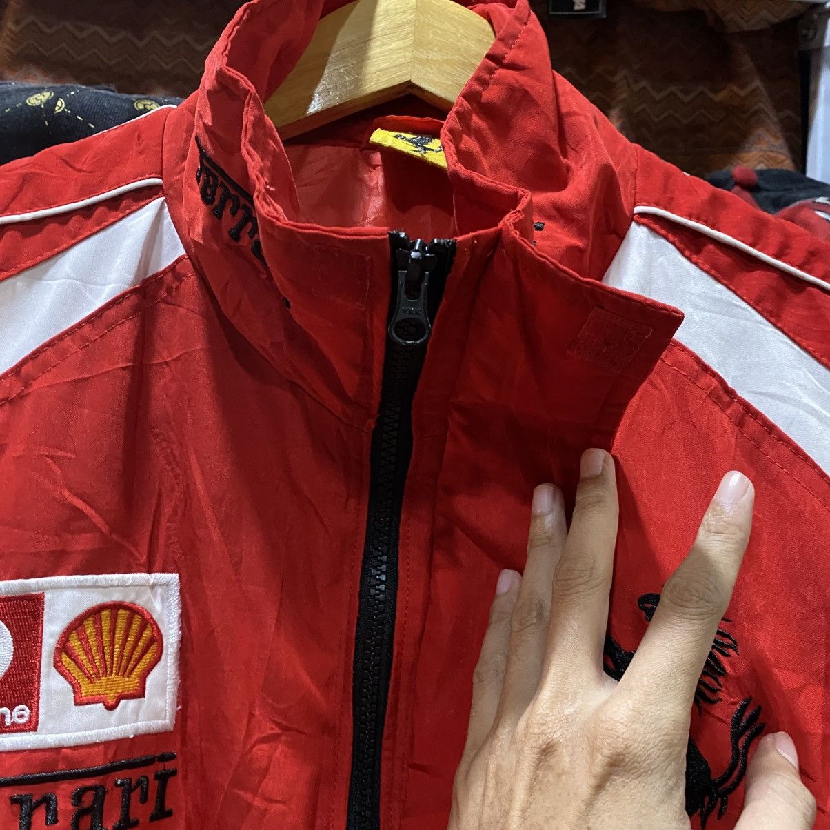 Ferrari Vtg Rare Ferrari Racing Marlboro Michael Schumacher Jacket Size US XL / EU 56 / 4 - 14 Thumbnail