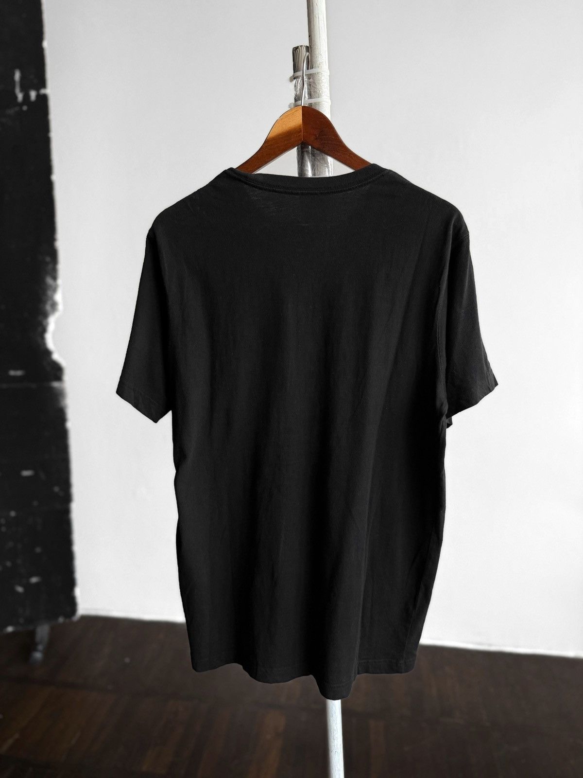 Maharishi Maharishi Mens Black Organic Cotton Tiger Embroidered TShirt Size US M / EU 48-50 / 2 - 2 Thumbnail