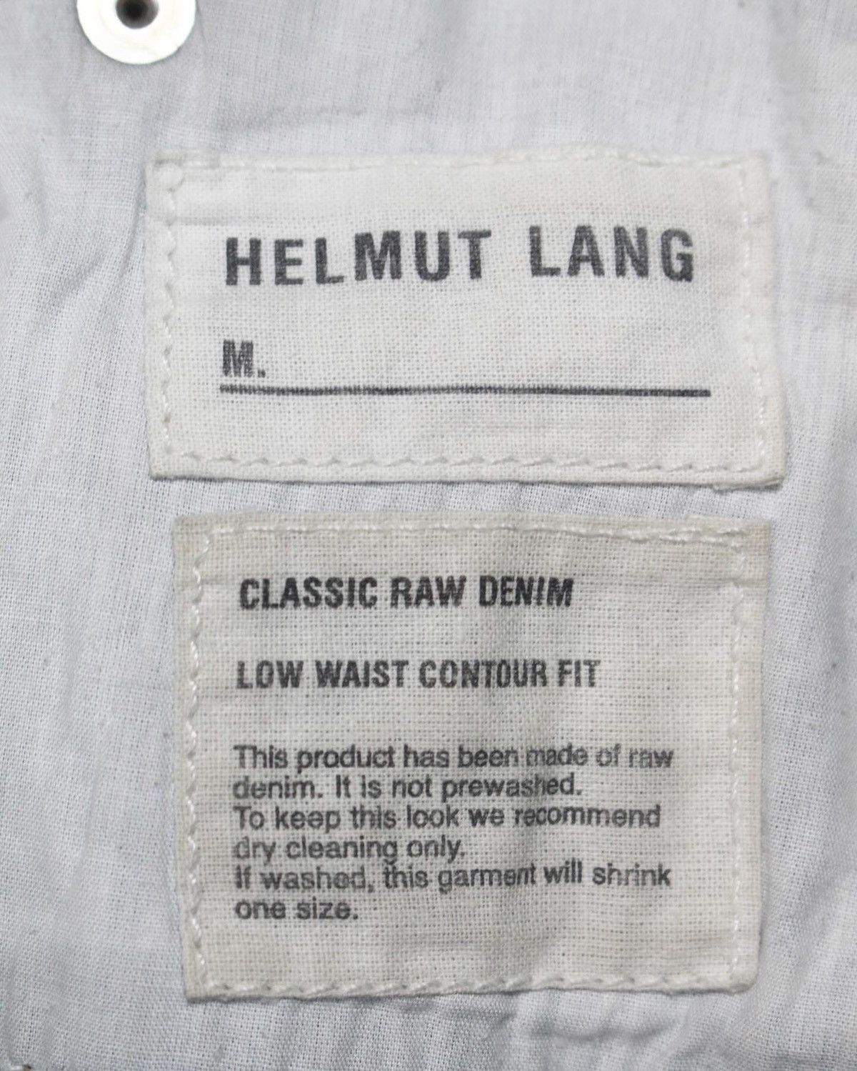 Helmut Lang 2000S HELMUT LANG RAW DENIM Size US 29 - 6 Thumbnail