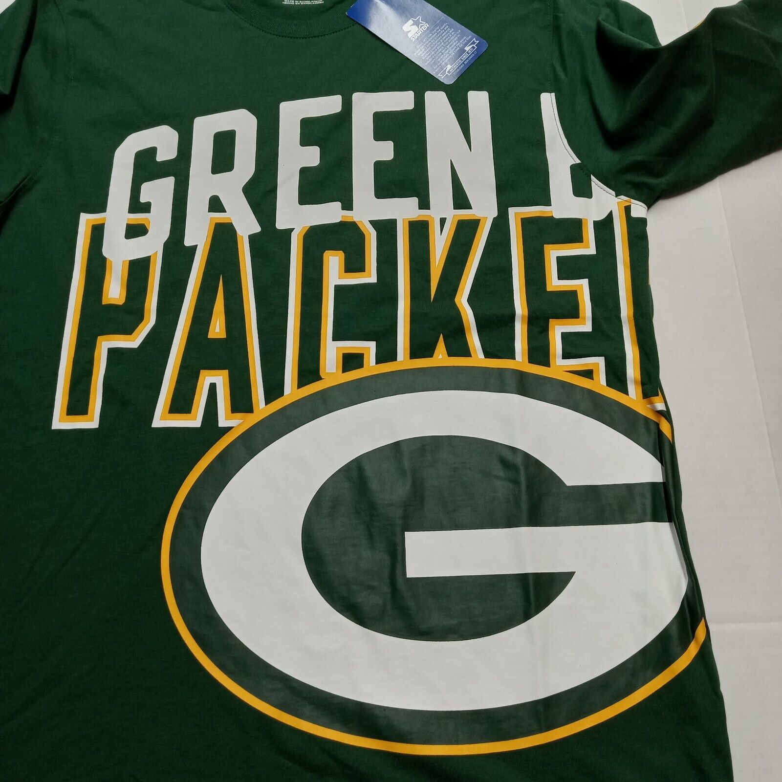 Starter STARTER Green Bay Packers Graphic T-Shirt Men's M Green Tee Size US M / EU 48-50 / 2 - 5 Thumbnail