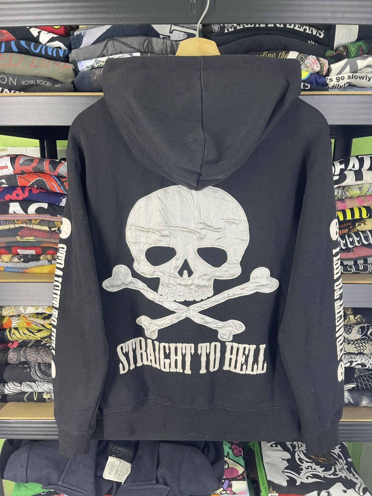 Straight To Hell Mabudachi Straight to hell Skull Design Zipp-up Hoodie Size US M / EU 48-50 / 2 - 10 Thumbnail