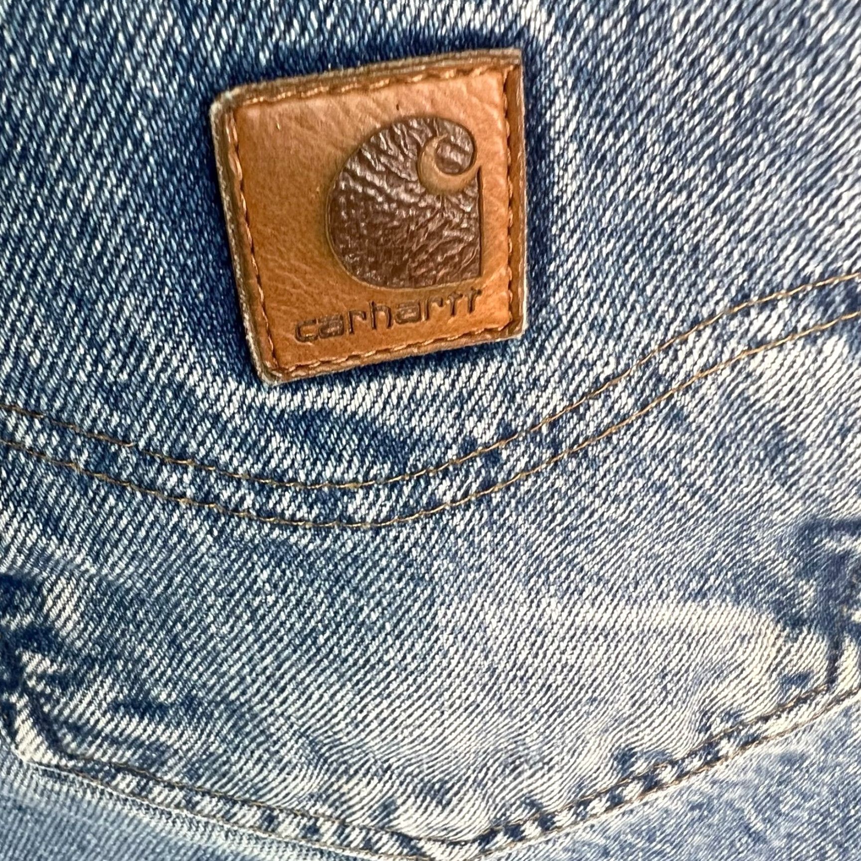 Carhartt Carhartt Pants Mens 40 Blue Relaxed Fit Dungaree Work Wear Outdoor 40x30 Size US 40 / EU 56 - 5 Thumbnail