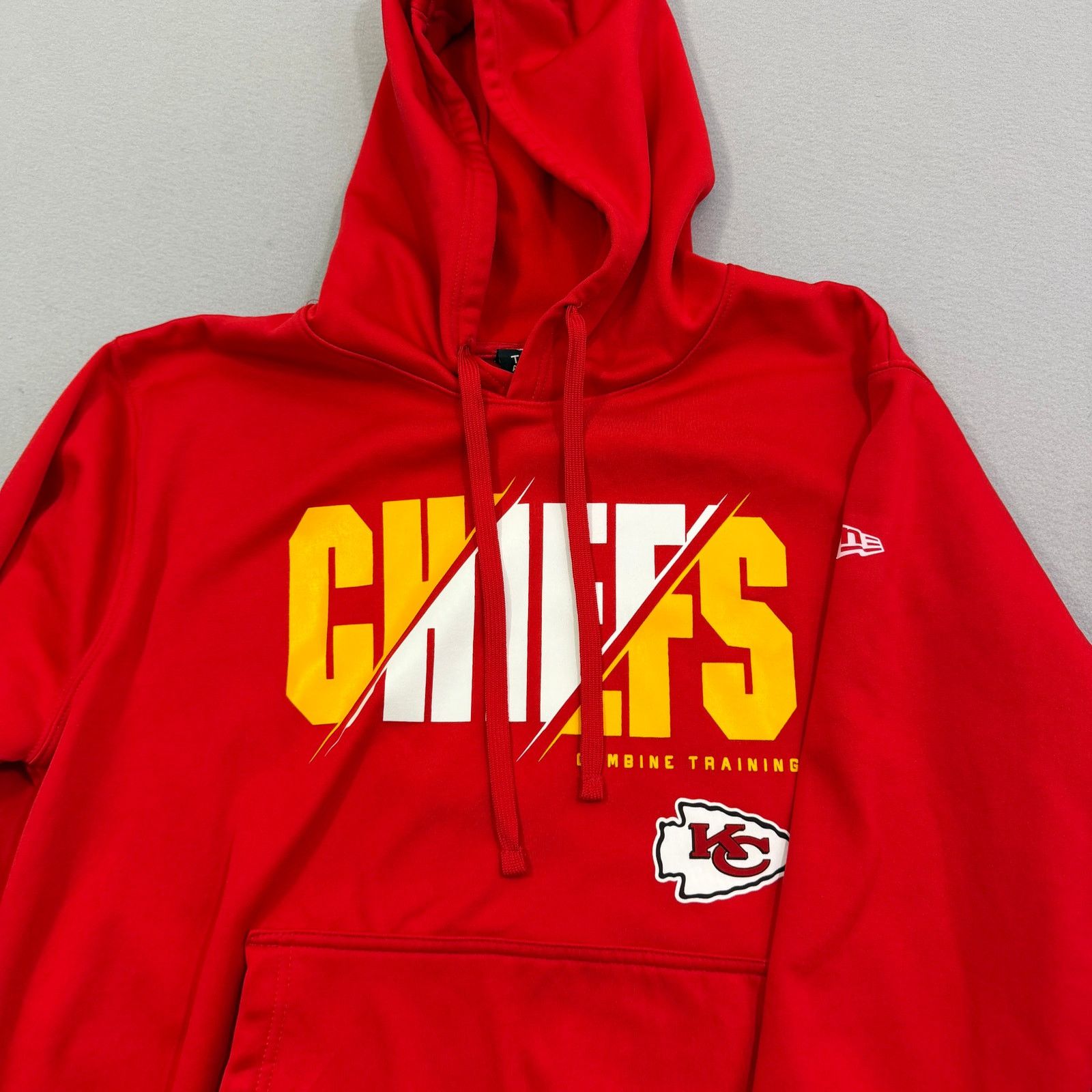 NFL Kansas City Chiefs Combine Training Hoodie Men's Extra Large Size US XL / EU 56 / 4 - 2 Thumbnail