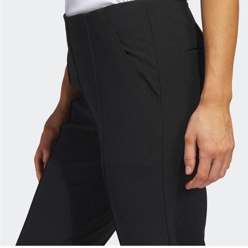 Adidas Adidas Pintuck Slim Pants Womens M Black NWT Size 28" / US 6 / IT 42 - 4 Thumbnail