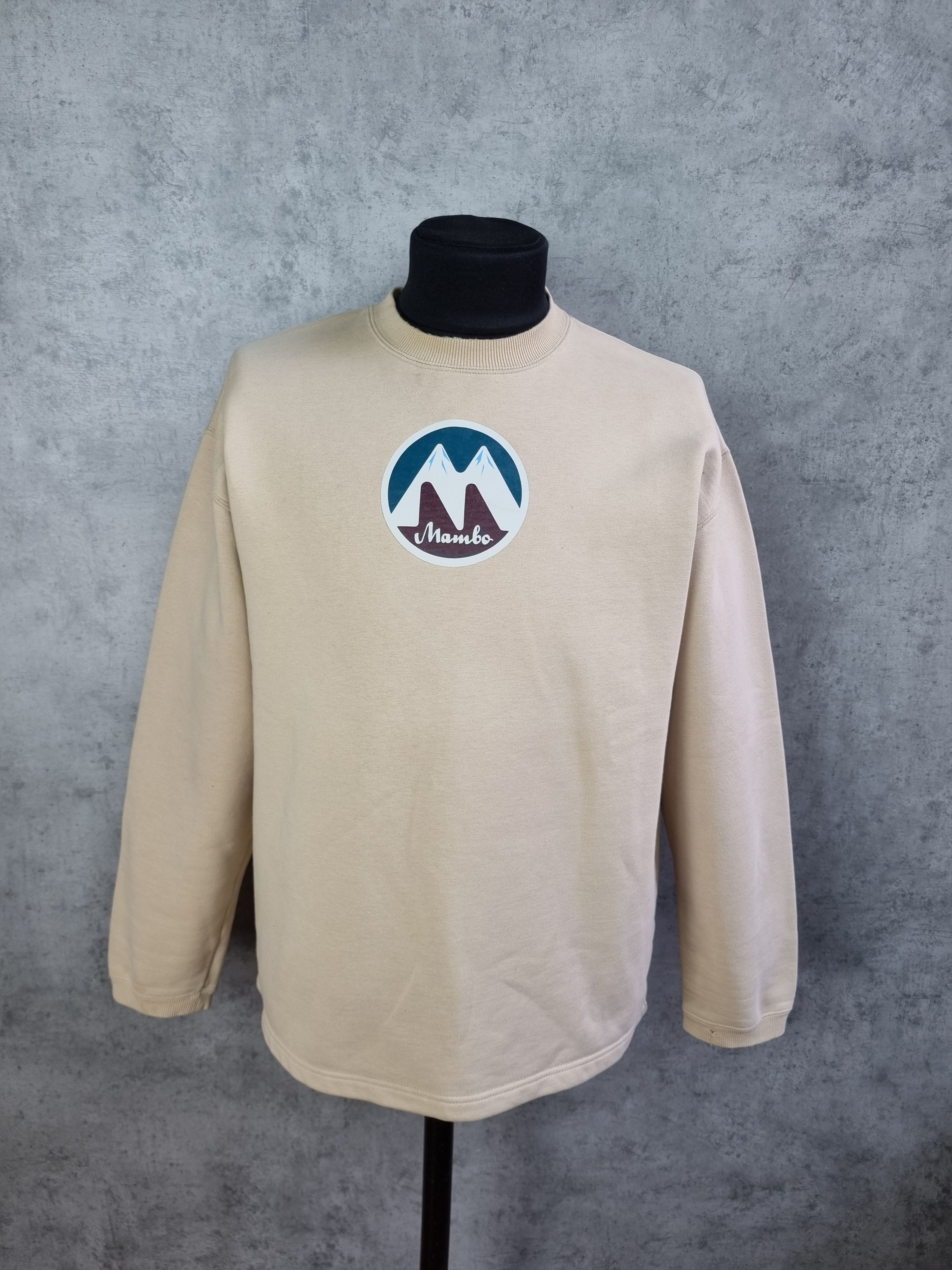 Mambo × Only The Blind × Powell Peralta 90s MAMBO Mountains Logo Vintage Sweatshirt Size US M / EU 48-50 / 2 - 1 Thumbnail