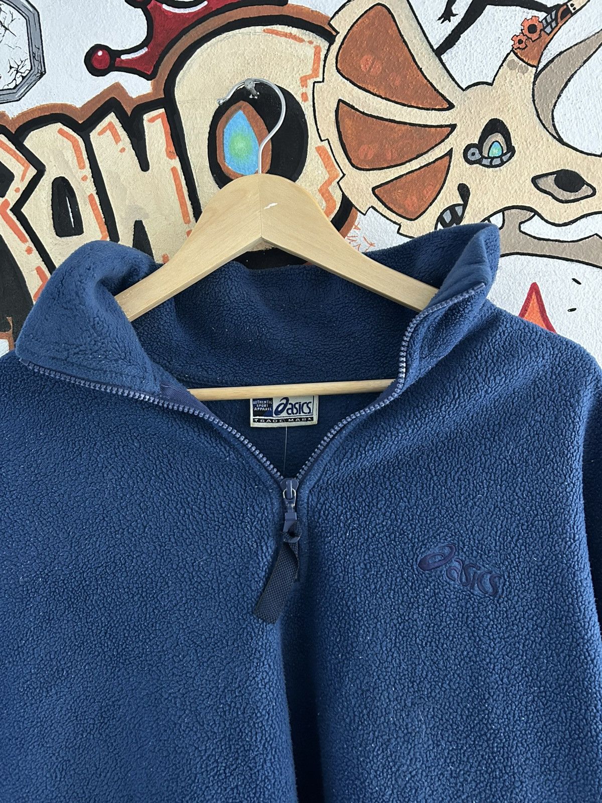 Asics Asics 90s Quarter zip Size US XL / EU 56 / 4 - 2 Thumbnail
