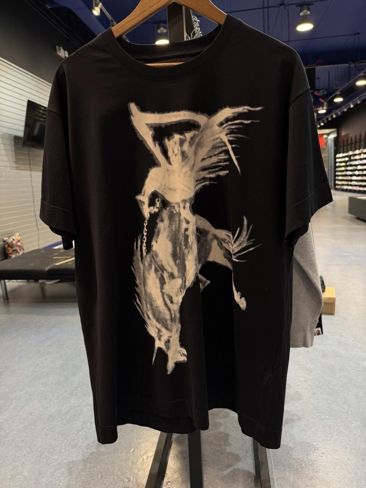 Givenchy Mens T-Shirt Givenchy Paris Black White $550 Retail Size XL Size US XL / EU 56 / 4 - 2 Thumbnail