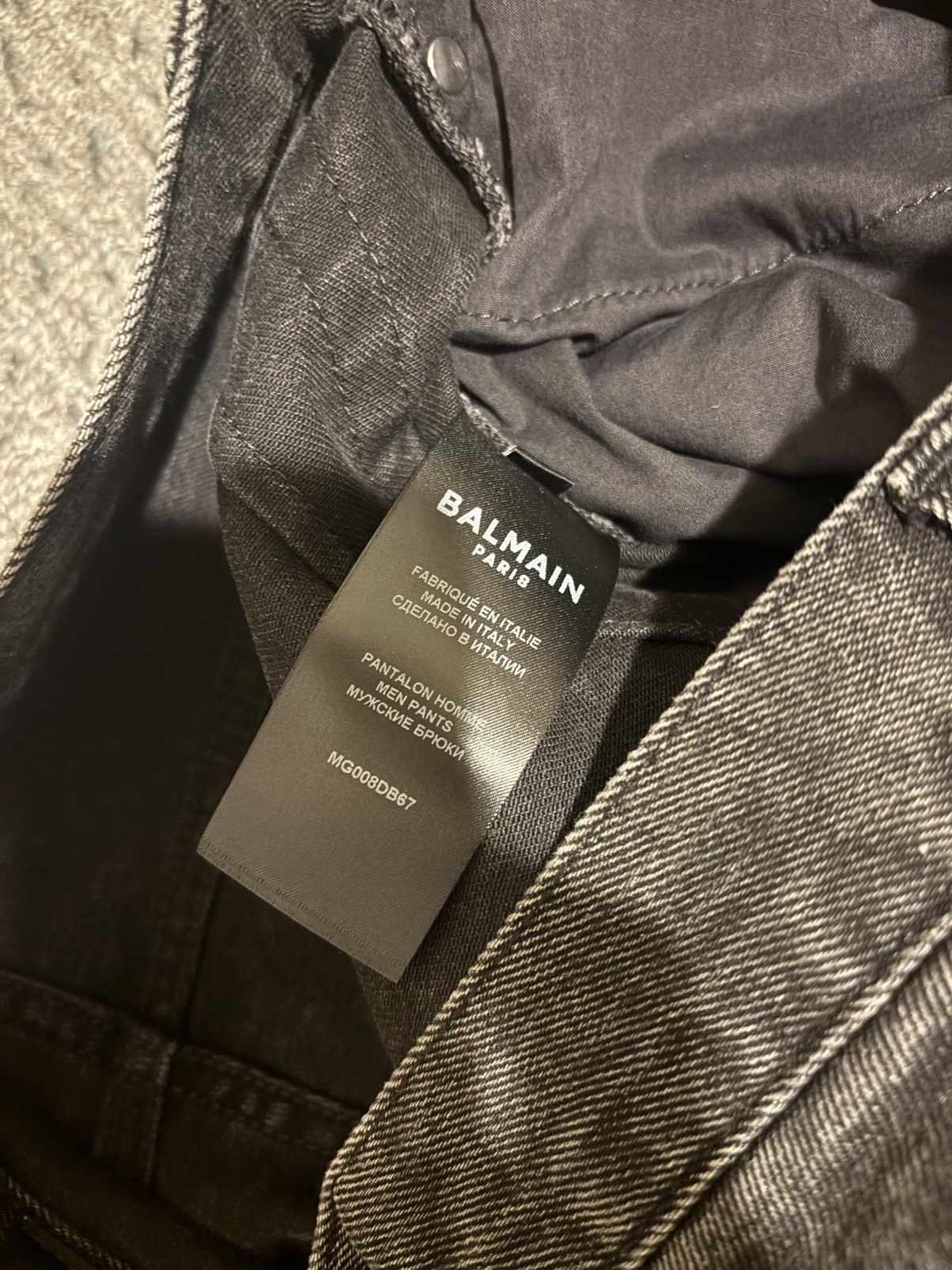Balmain Balmain biker jeans Size US 30 / EU 46 - 12 Thumbnail