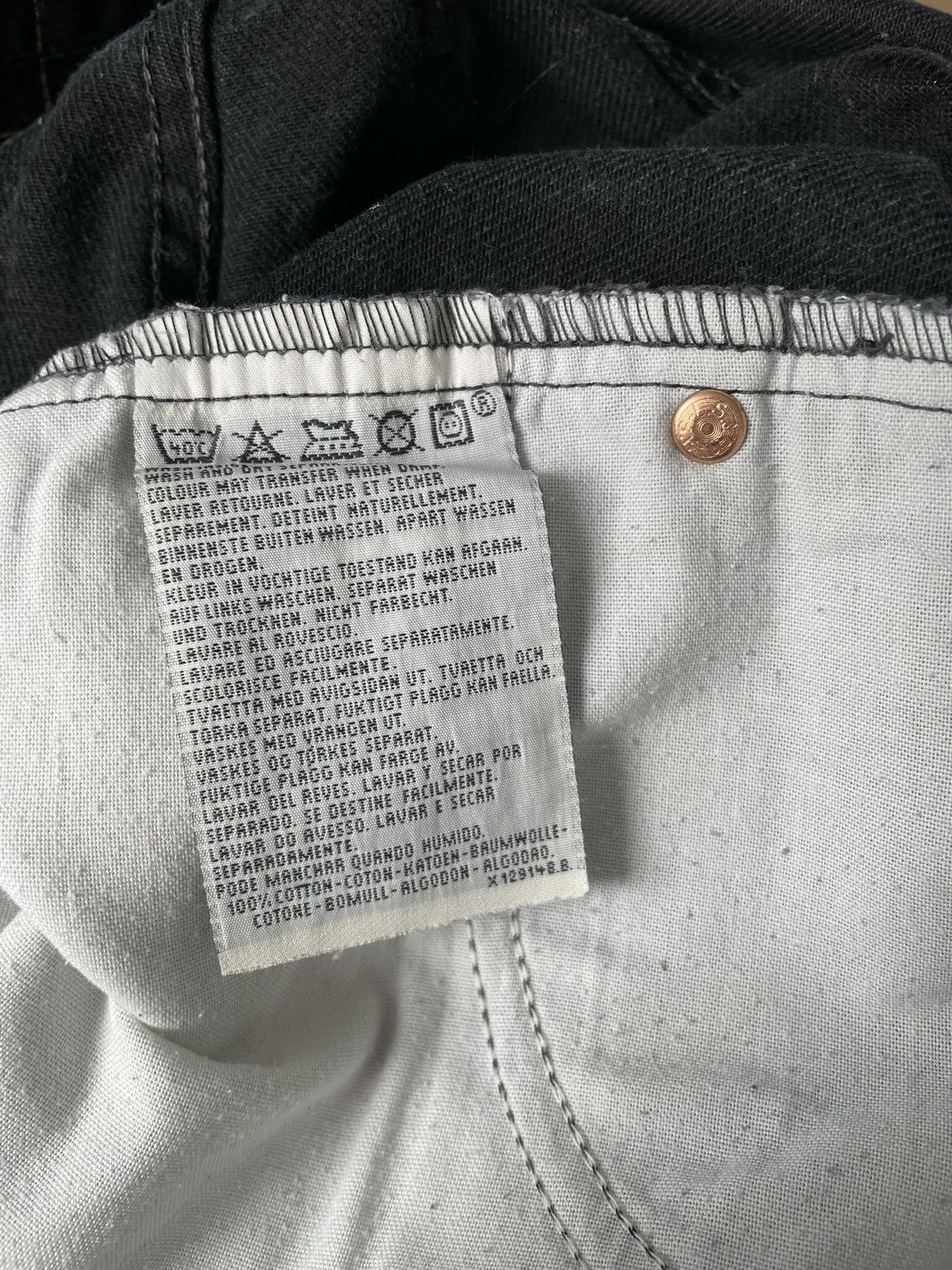 Levi's × Vintage Levi’s Vintage 80s Black Denim Jeans Trousers Orange Tab Size US 30 / EU 46 - 9 Thumbnail