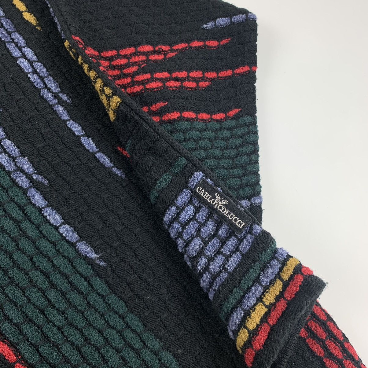 Carlo Colucci × Vintage Carlo Colucci multicolour knitwear sweater Size US L / EU 52-54 / 3 - 3 Thumbnail