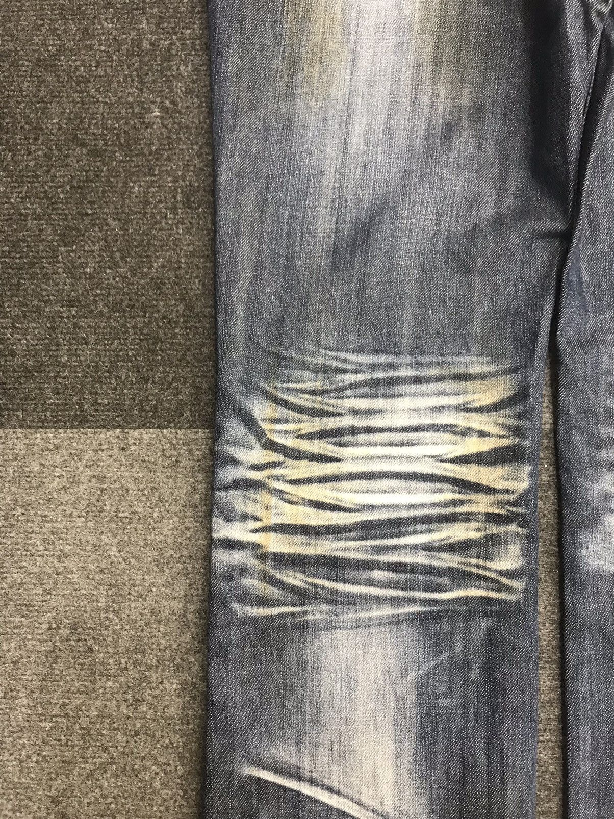 Japanese Brand 💥SICK💥semantic design Biker Style Sick Fades Denim F225 Size US 31 - 15 Thumbnail