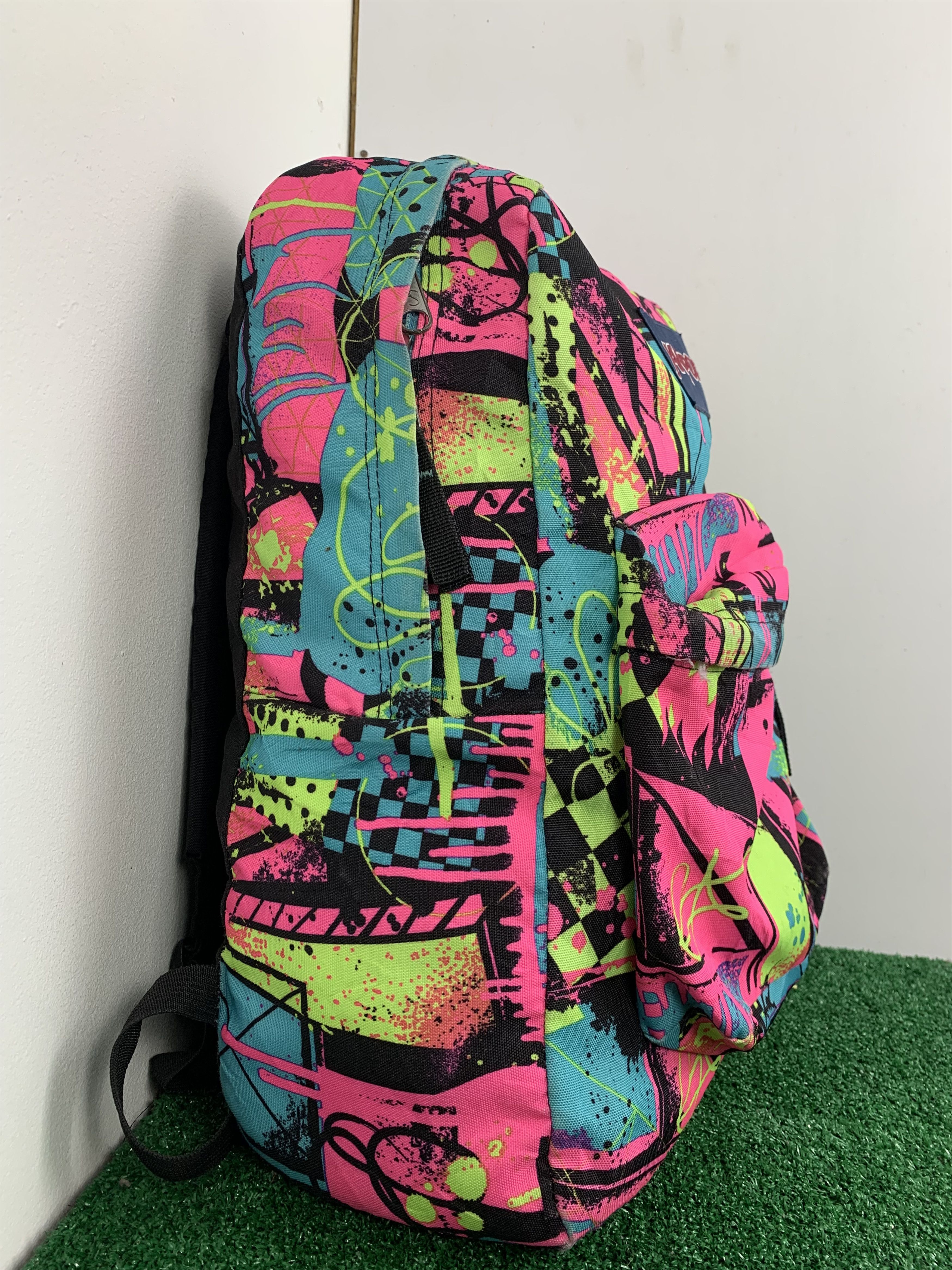 Jansport × Vintage Vintage Jansport Multicolour Travel Backpack Size ONE SIZE - 6 Thumbnail