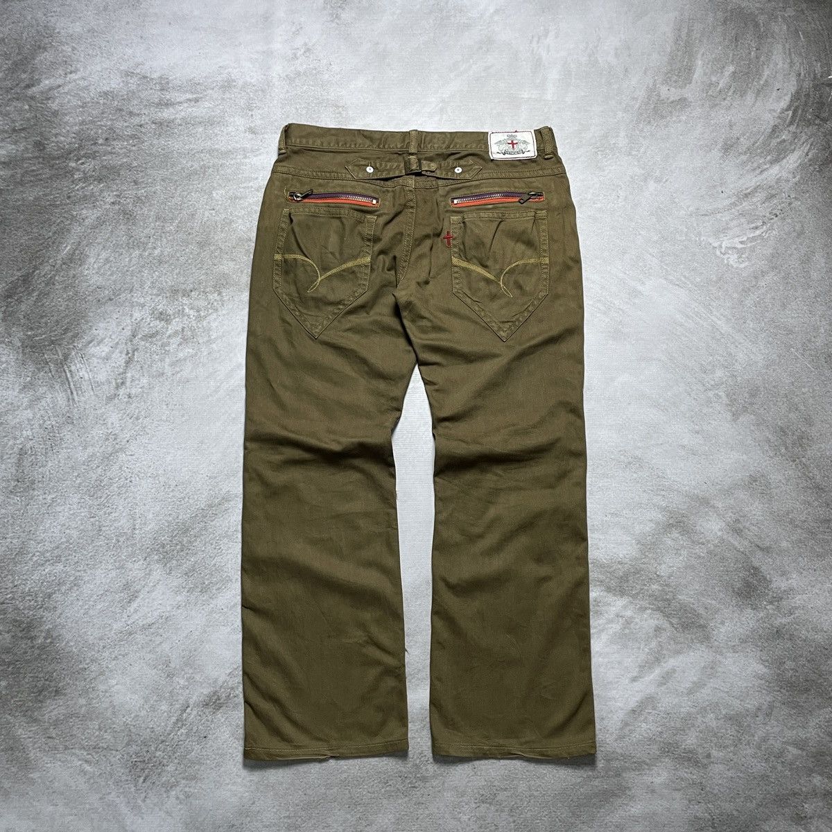 14th Addiction × If Six Was Nine × Tornado Mart 2000’s Genoese - Military Multi-Zip Pants Size US 34 / EU 50 - 13 Thumbnail