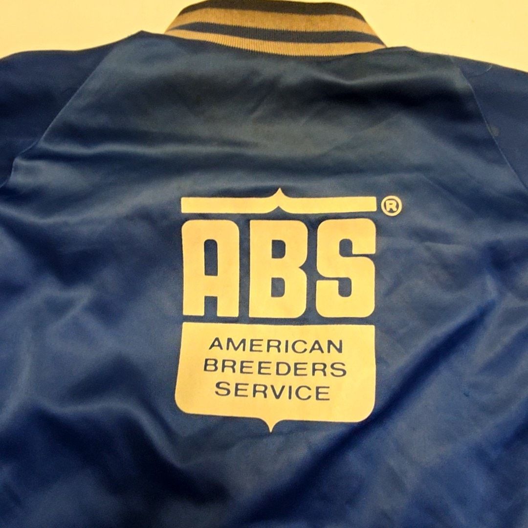 Vintage Vintage ABS Jacket Blue Mens XL Distressed Western Bomber Size US XL / EU 56 / 4 - 13 Thumbnail