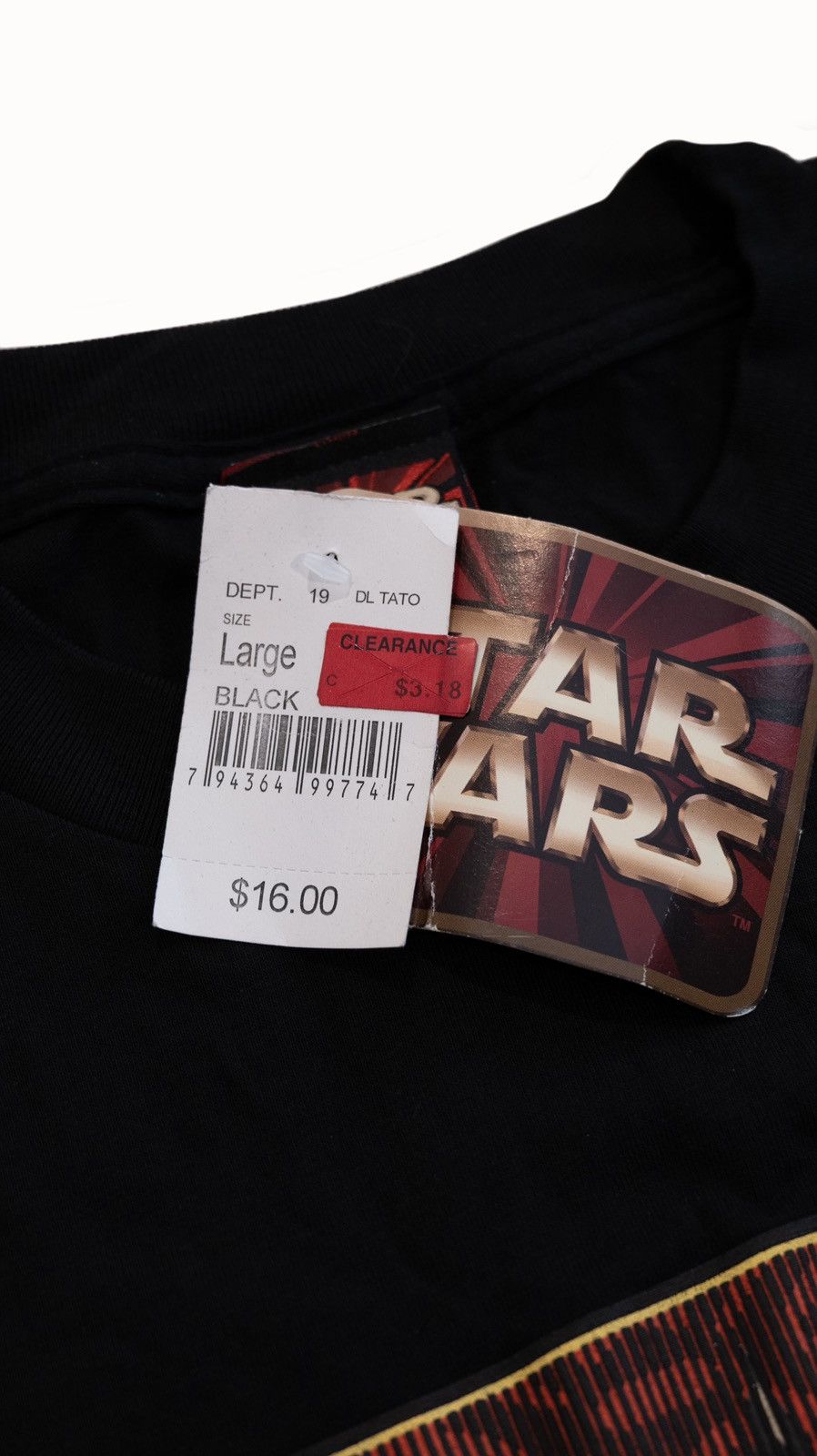 Star Wars × Vintage 1999 Star Wars T Size US L / EU 52-54 / 3 - 3 Thumbnail