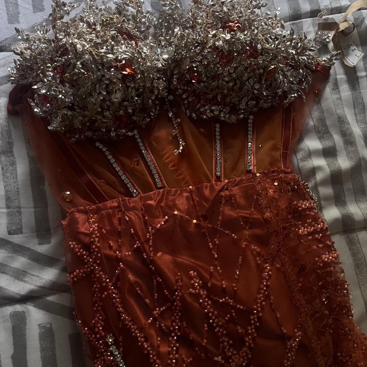 Other Orange Prom Dress Size M / US 6-8 / IT 42-44 - 1 Thumbnail