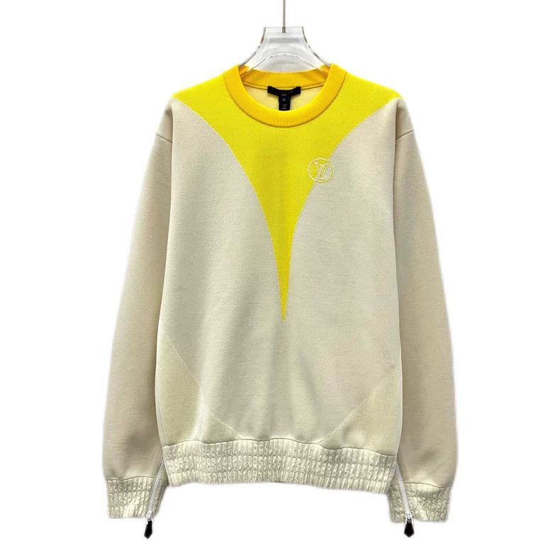 Louis Vuitton Louis Vuitton 23 color-block logo embroidered cotton crewn Size XS / US 0-2 / IT 36-38 - 1 Thumbnail