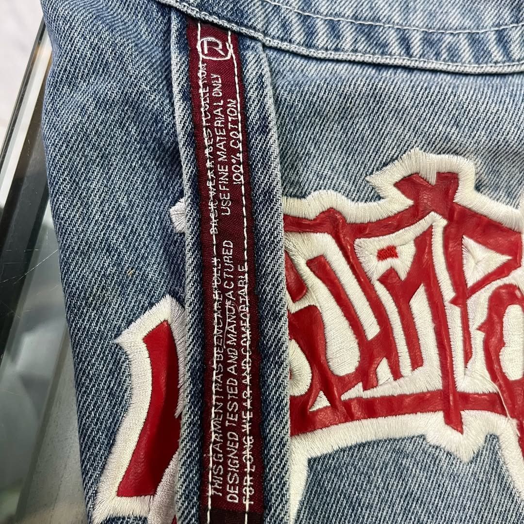 JNCO × Southpole Vintage Southpole Spellout Embroidered Jorts Size US 34 / EU 50 - 11 Thumbnail