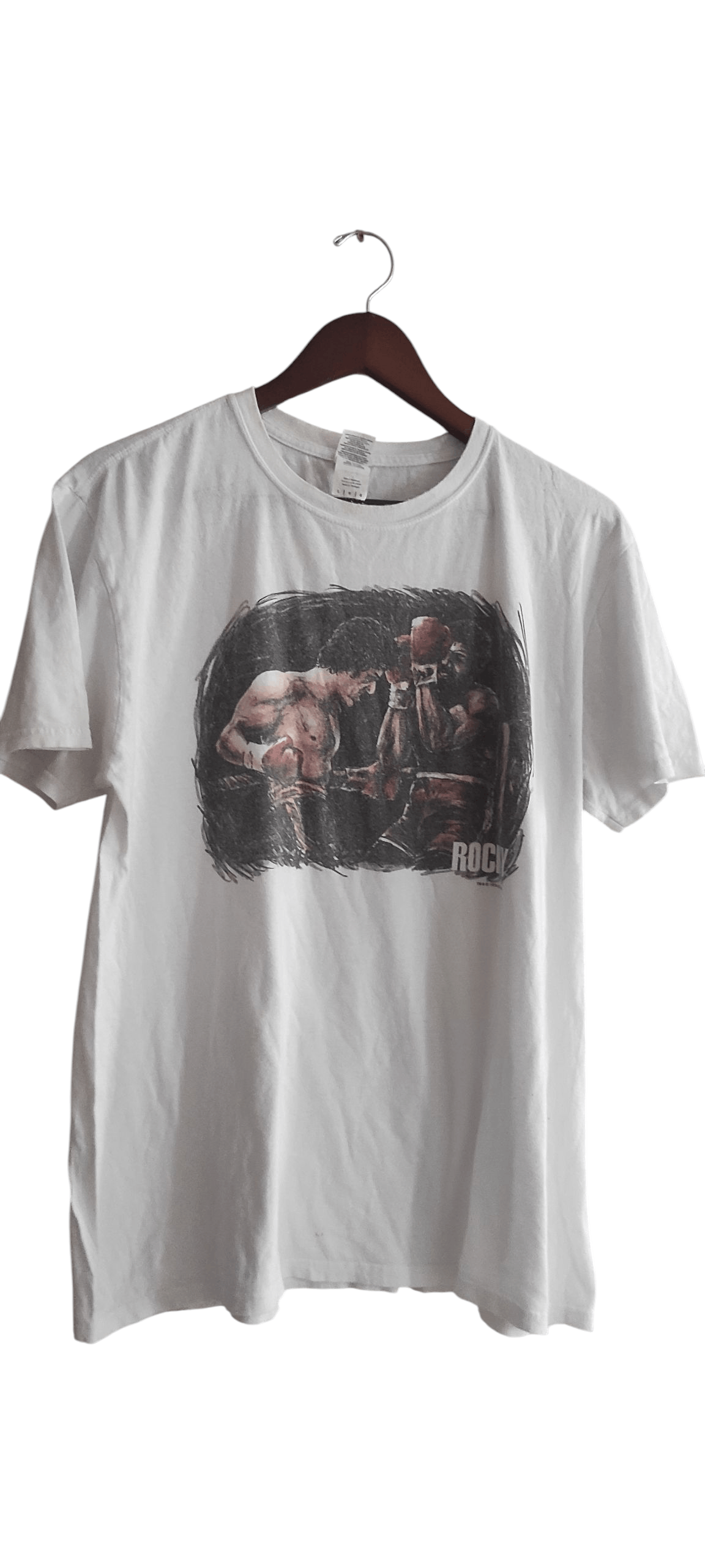 Gildan VTG Gildan Rocky Rocky vs. Apollo T-Shirt 1976./ 2014 Size US L / EU 52-54 / 3 - 1 Thumbnail