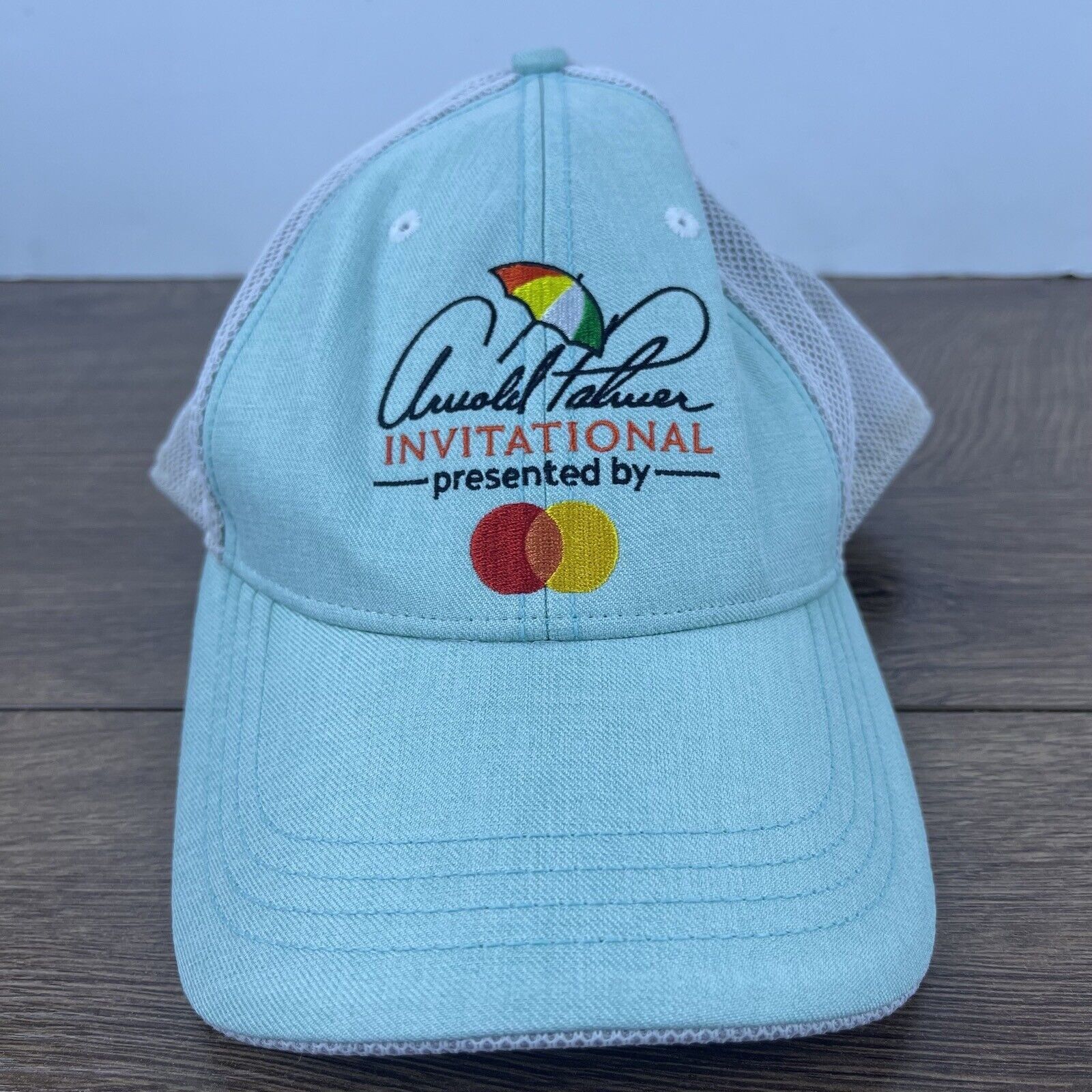 Other Arnold Palmer Invitational Hat Teal Blue Hat Adjustable Adul Size ONE SIZE - 2 Thumbnail