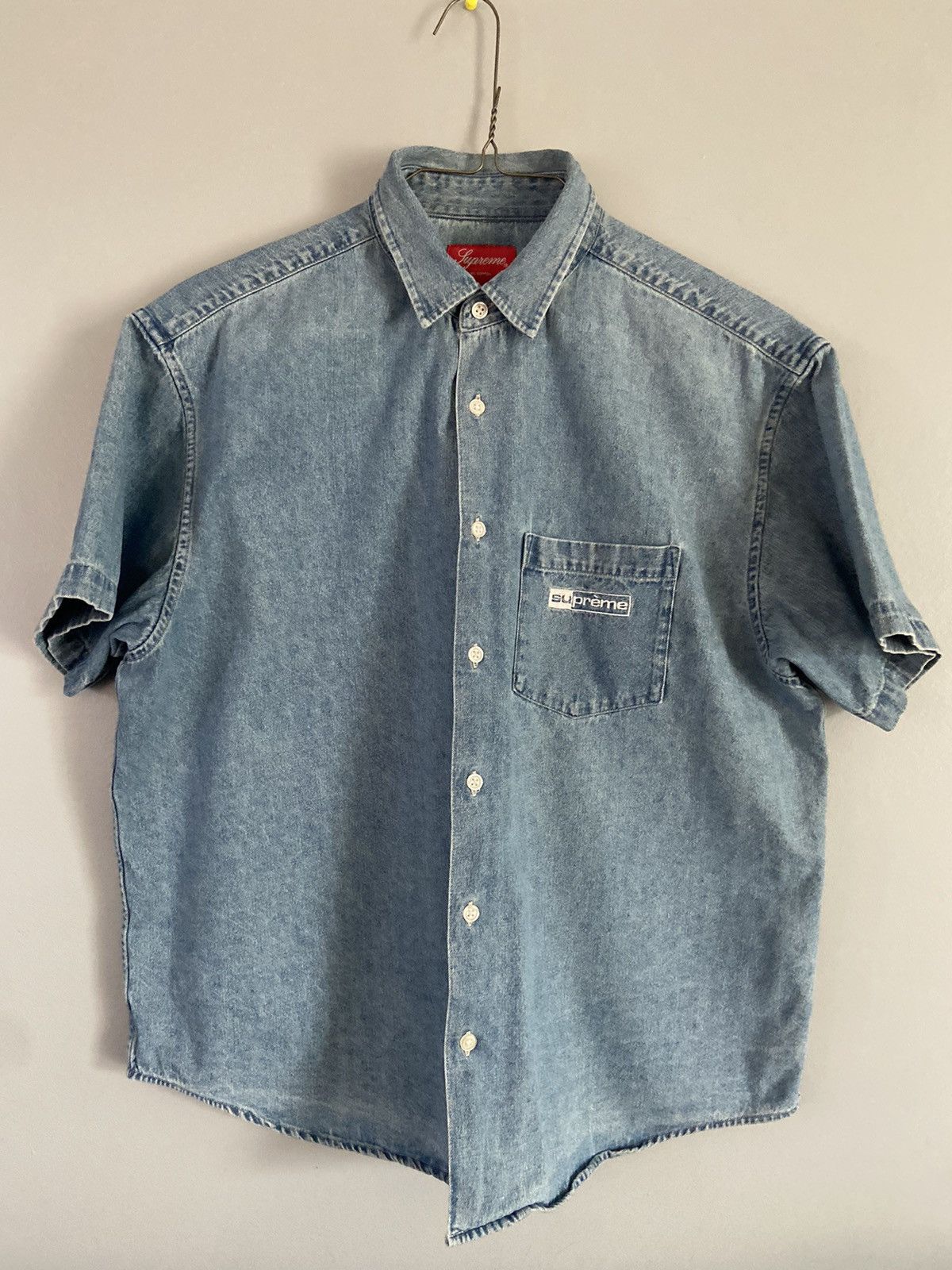 Supreme Invert Denim S/S Button Up Shirt SS20