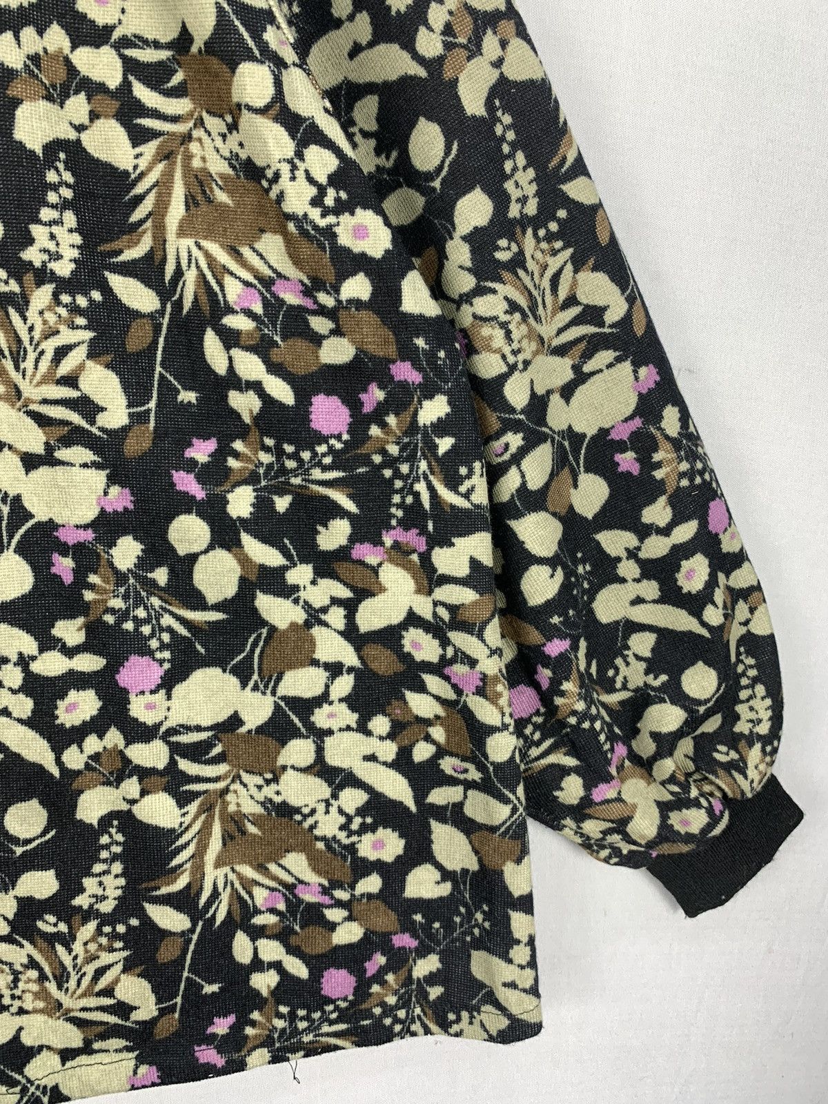 Designer Sofia Valentino Floral Pullover Sweater Size L / US 10 / IT 46 - 15 Thumbnail