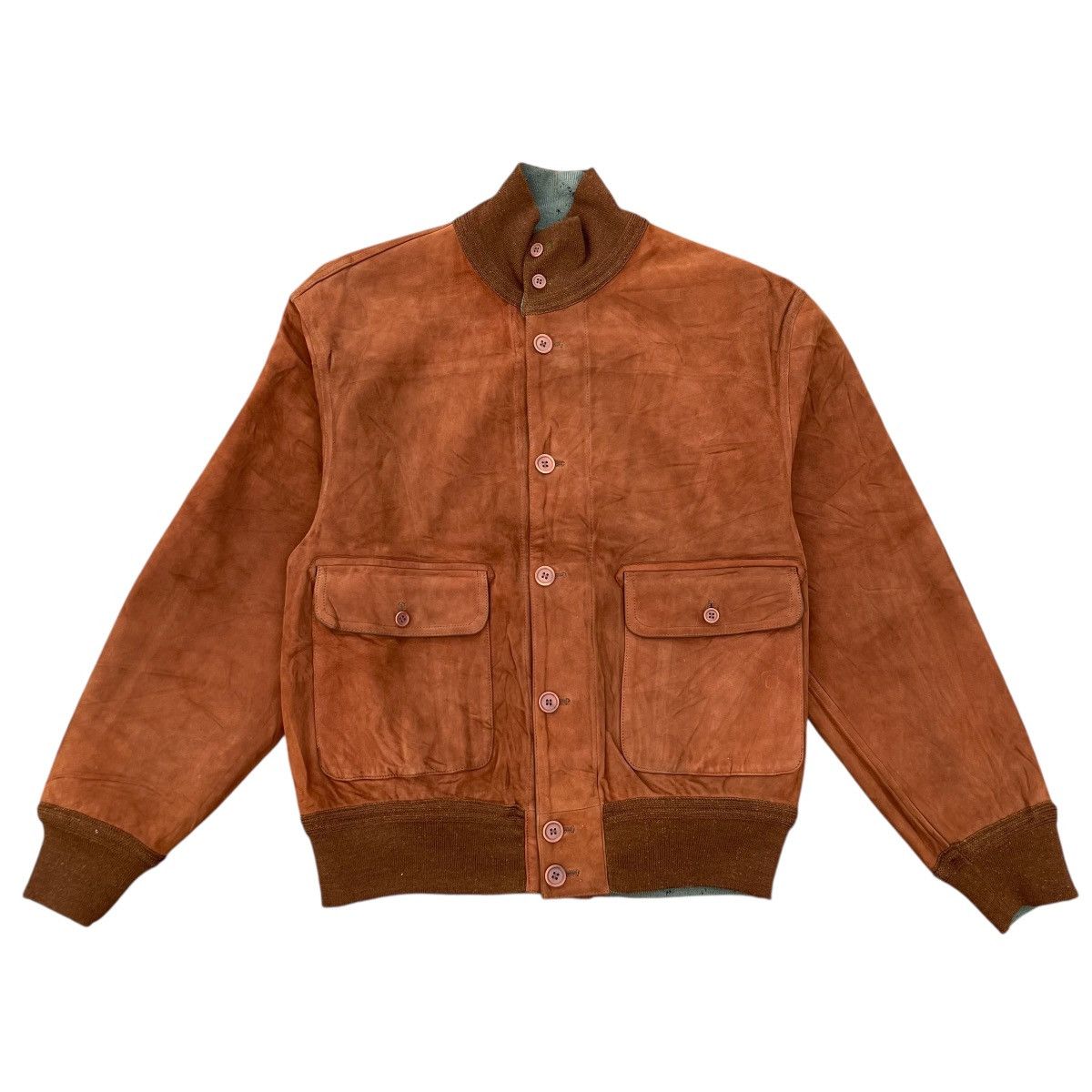 Vintage 70s Schiatti Deer Leather Reversible Jacket Size US M / EU 48-50 / 2 - 12 Thumbnail