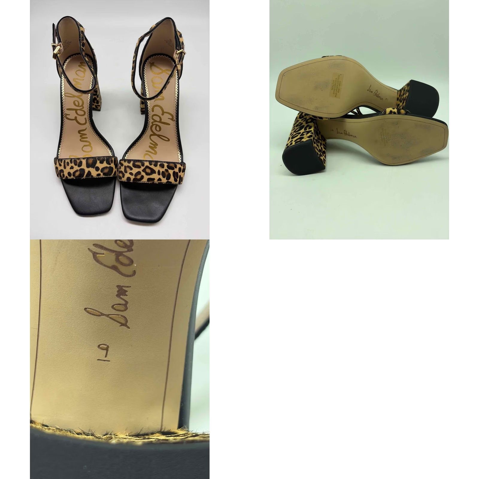 Sam Edelman Sam Edelman Heels Size 9 Tan Block Pre-Owned Size US 9 / IT 39 - 9 Thumbnail