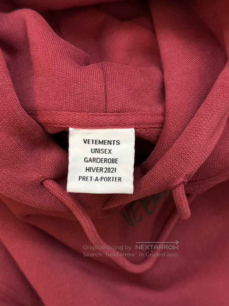 Vetements Vetements Hoodie Size US S / EU 44-46 / 1 - 8 Thumbnail