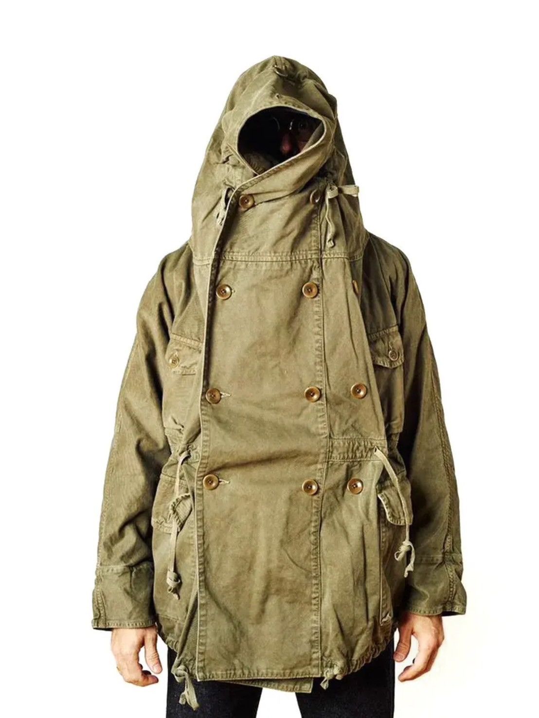 Kapital ARCHIVE VTG KAPITAL KATSURAGI MILITAR RINGCOAT OVERSIZED Size US XL / EU 56 / 4 - 4 Thumbnail