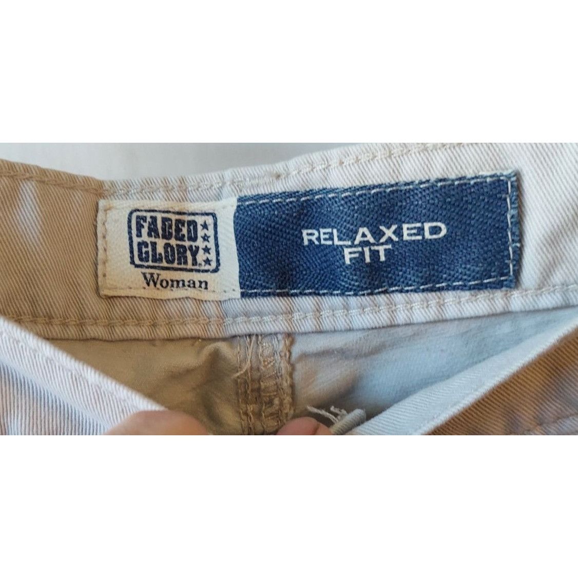Other Faded Glory Womens Relaxed Fit 1- Pants & 1-Denim Button-Up Size 3XL / US 20-22 - 6 Thumbnail