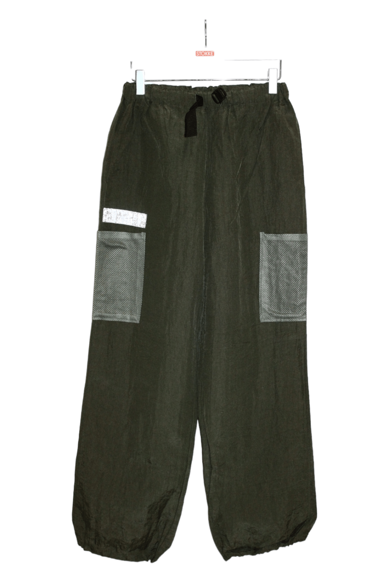 Japanese Brand VTG Oxbridge Sports Belted Nylon Utility Balloon Pants Size US 30 / EU 46 - 1 Thumbnail