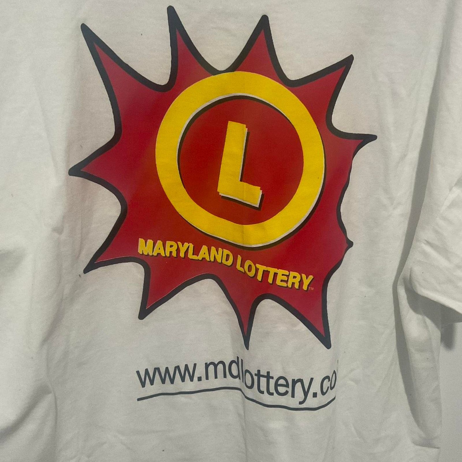 Hanes × Vintage Vintage Y2K Rocky Gap Maryland Lottery Tee - XL Size US XL / EU 56 / 4 - 5 Thumbnail