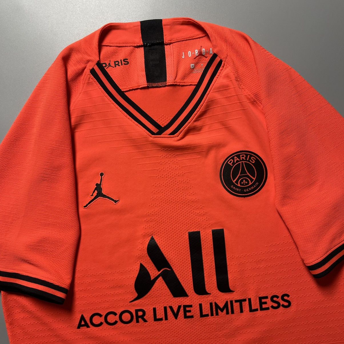 Jordan Brand × Nike × Vintage PSG NIKE 2019/2020 FOOTBALL SOCCER AWAY JERSEY #7 MBAPPE Size US M / EU 48-50 / 2 - 4 Thumbnail