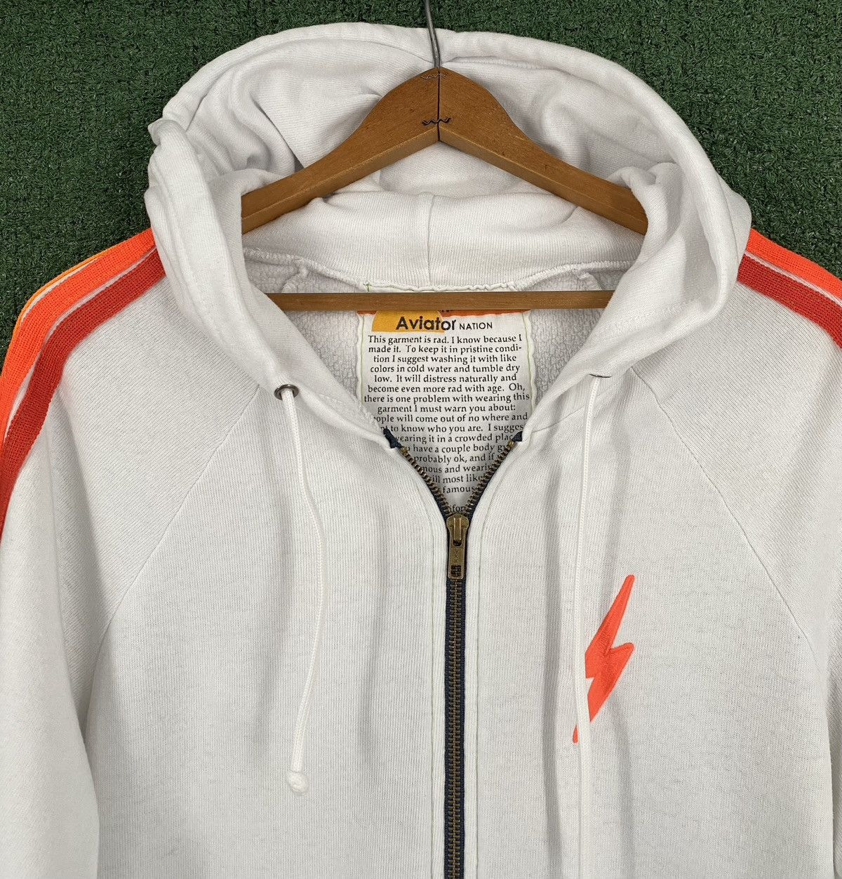 Aviator Nation Aviator Nation Bolt Embroidery Classic Hoodie Womens Medium Size M / US 6-8 / IT 42-44 - 3 Thumbnail
