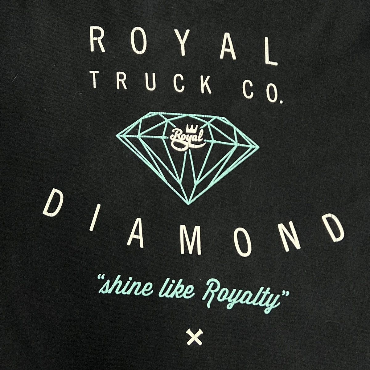 Vintage VINTAGE ROYAL TRUCK CO. DIAMOND “SHINE LIKE ROYALTY” SHIRT Size US XL / EU 56 / 4 - 3 Thumbnail