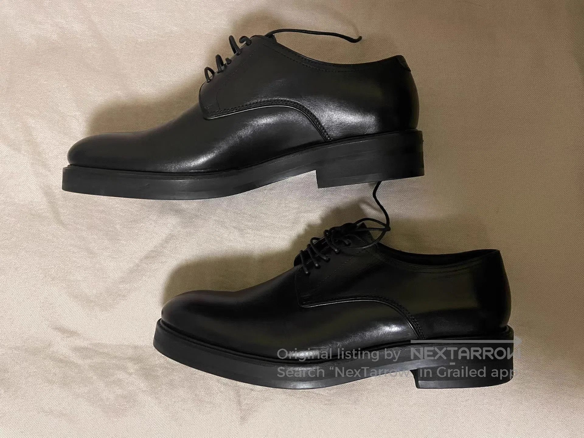 Dsquared2 Black Leather Lace. Size US 8 / EU 41 - 4 Thumbnail