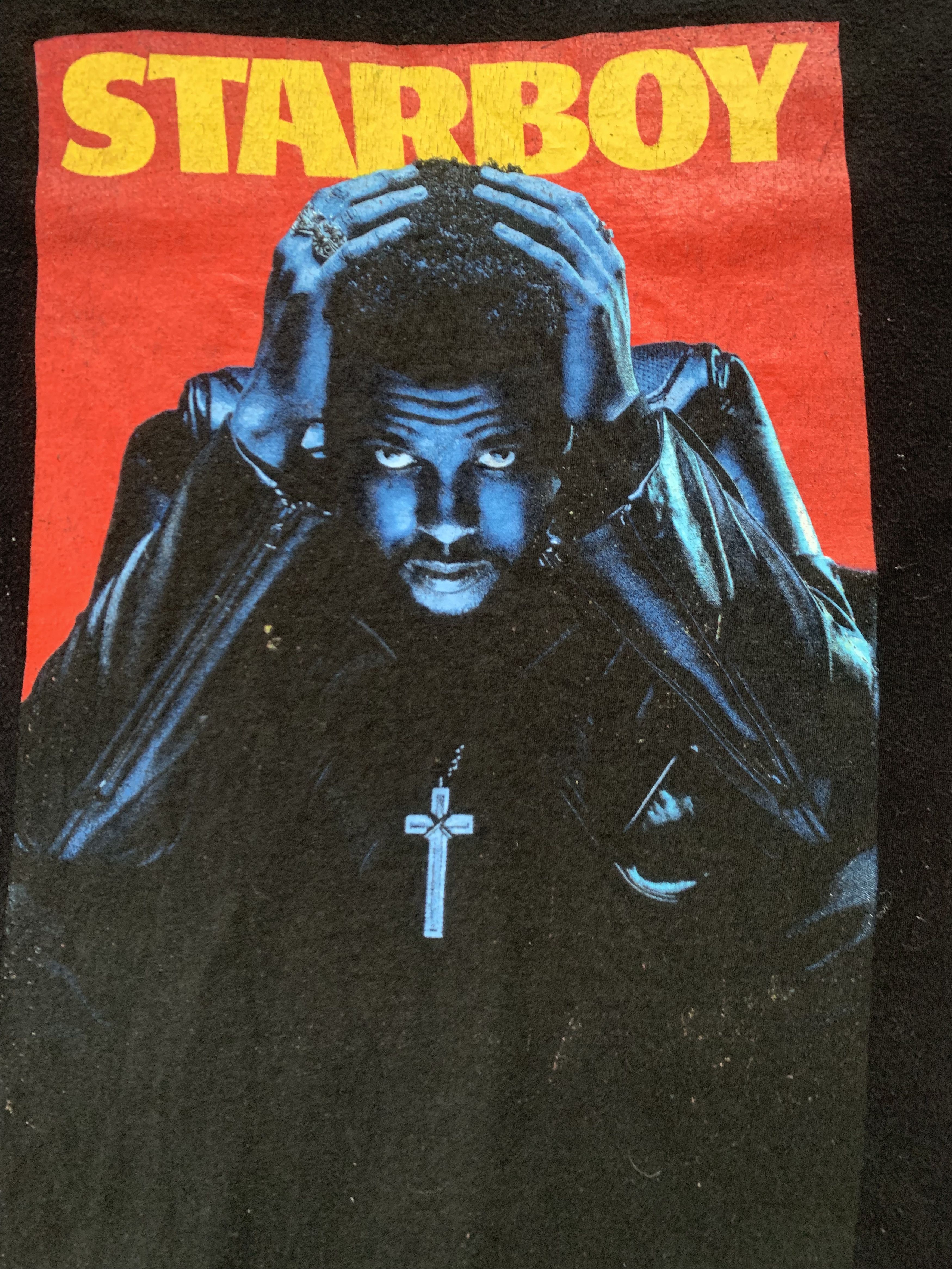 Rap Tees Mens The Weekend Starboy XO T-Shirt Size US S / EU 44-46 / 1 - 5 Thumbnail