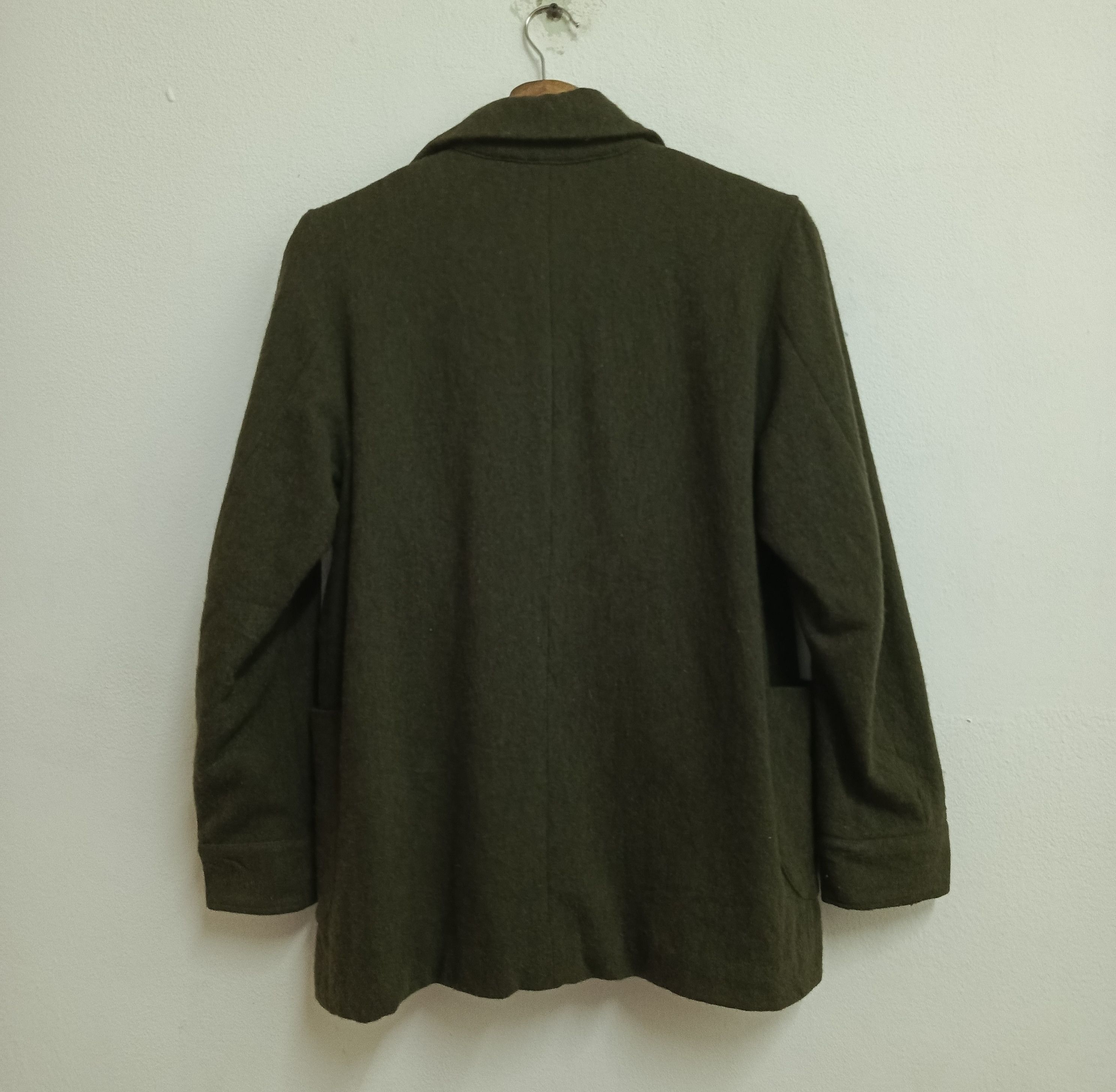Designer × Japanese Brand Nisica Japan Sack Jacket / Coat - light wool blend Size 34S - 7 Thumbnail