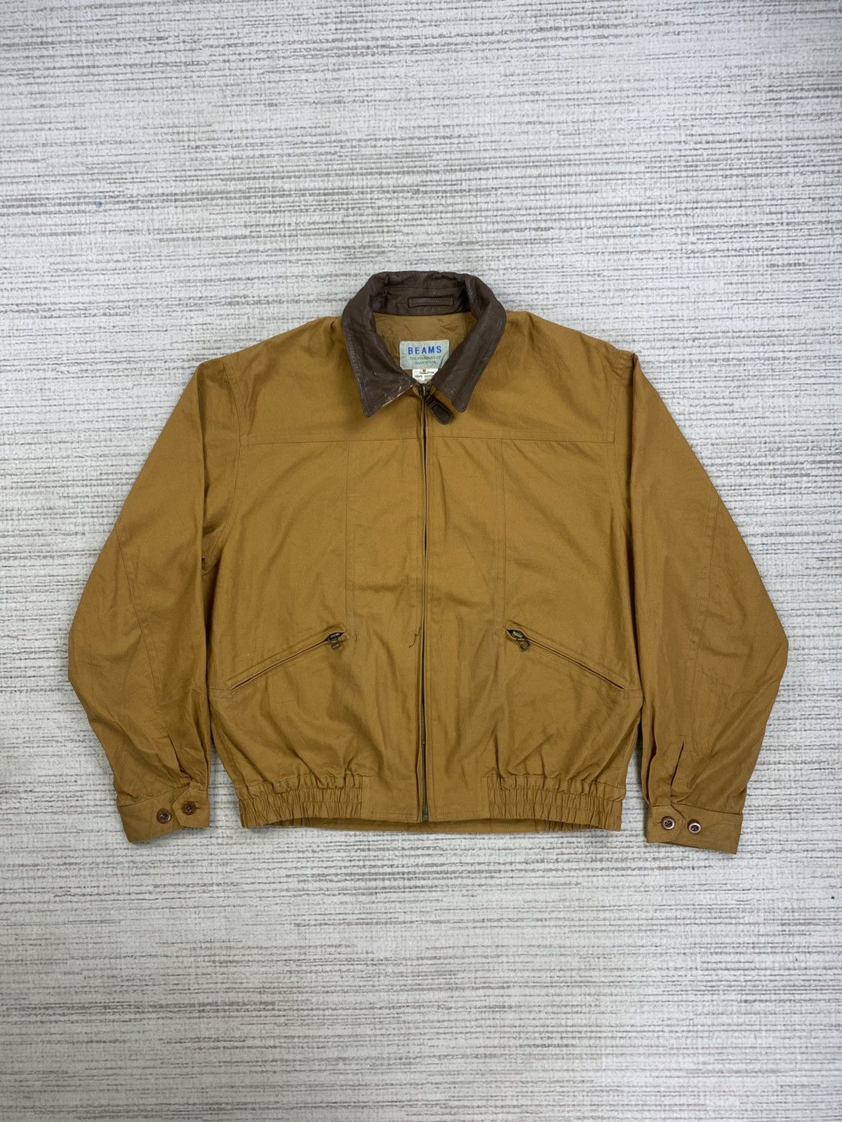 Beams Plus × Japanese Brand × Vintage Vintage Beams Made In Japan Detroit Style Jacket Size US L / EU 52-54 / 3 - 1 Thumbnail