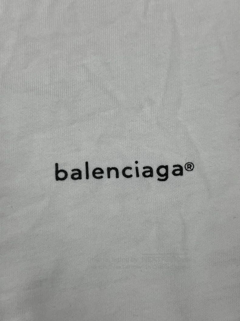 Balenciaga Balenciaga Slogan Logo Short Sleeve Size US XS / EU 42 / 0 - 3 Thumbnail