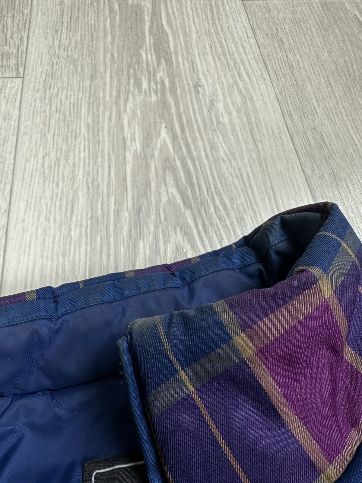 The North Face The North Face Vest Down 550 Plaid Purple Puffer Jacket Size S / US 4 / IT 40 - 11 Thumbnail