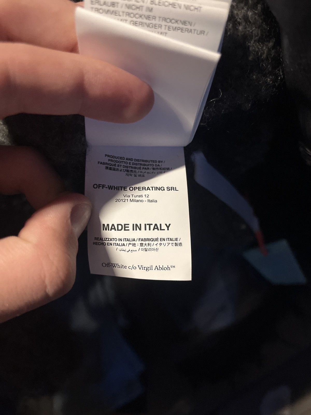 Off-White Off-white ,,chunky funky’’ knit Size US XL / EU 56 / 4 - 9 Thumbnail