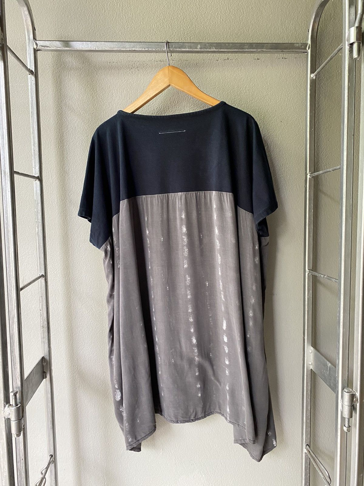 Maison Margiela MM6 Maison Margiela Blue/Grey Square T-Shirt Size M / US 6-8 / IT 42-44 - 5 Thumbnail