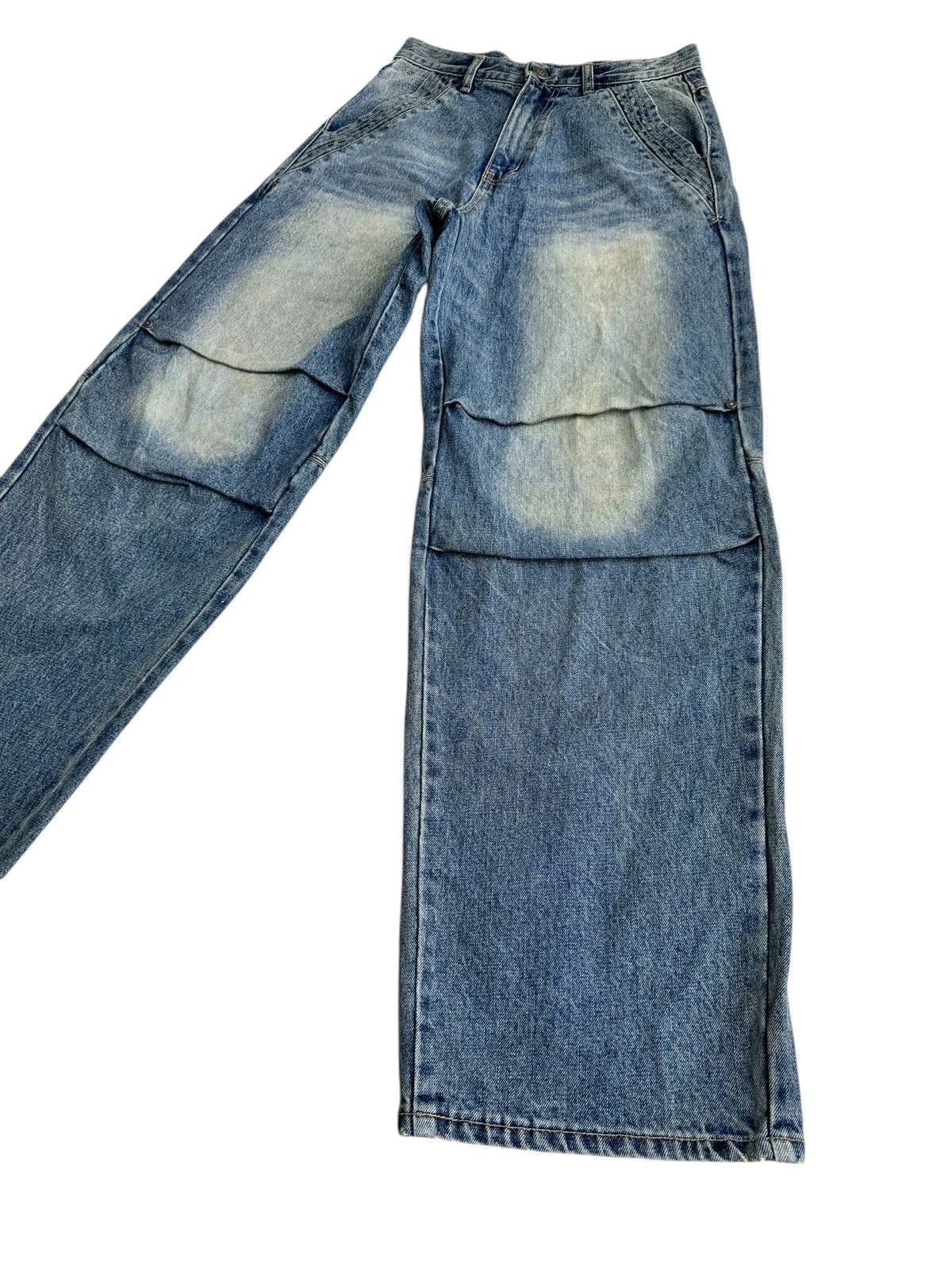 JNCO × Wu-Tang Clan Vintage DNSR Japanese Brand Hip Hop Baggy Jeans Size US 30 / EU 46 - 8 Thumbnail