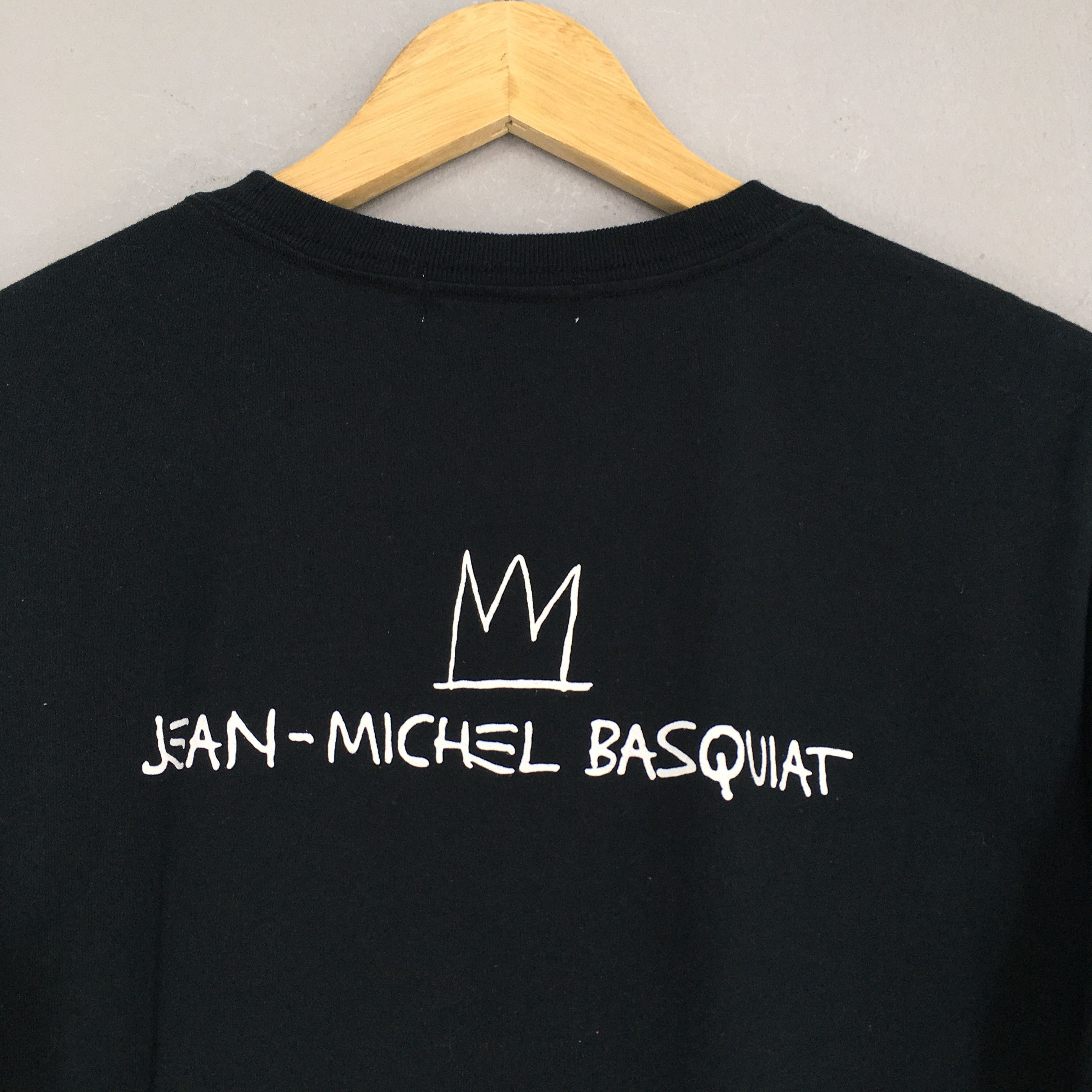 Jean-Michel Basquiat × Vintage Vintage Jean Michel Basquiat Ober Pop Art Artwork Tshirt M Size US M / EU 48-50 / 2 - 8 Thumbnail