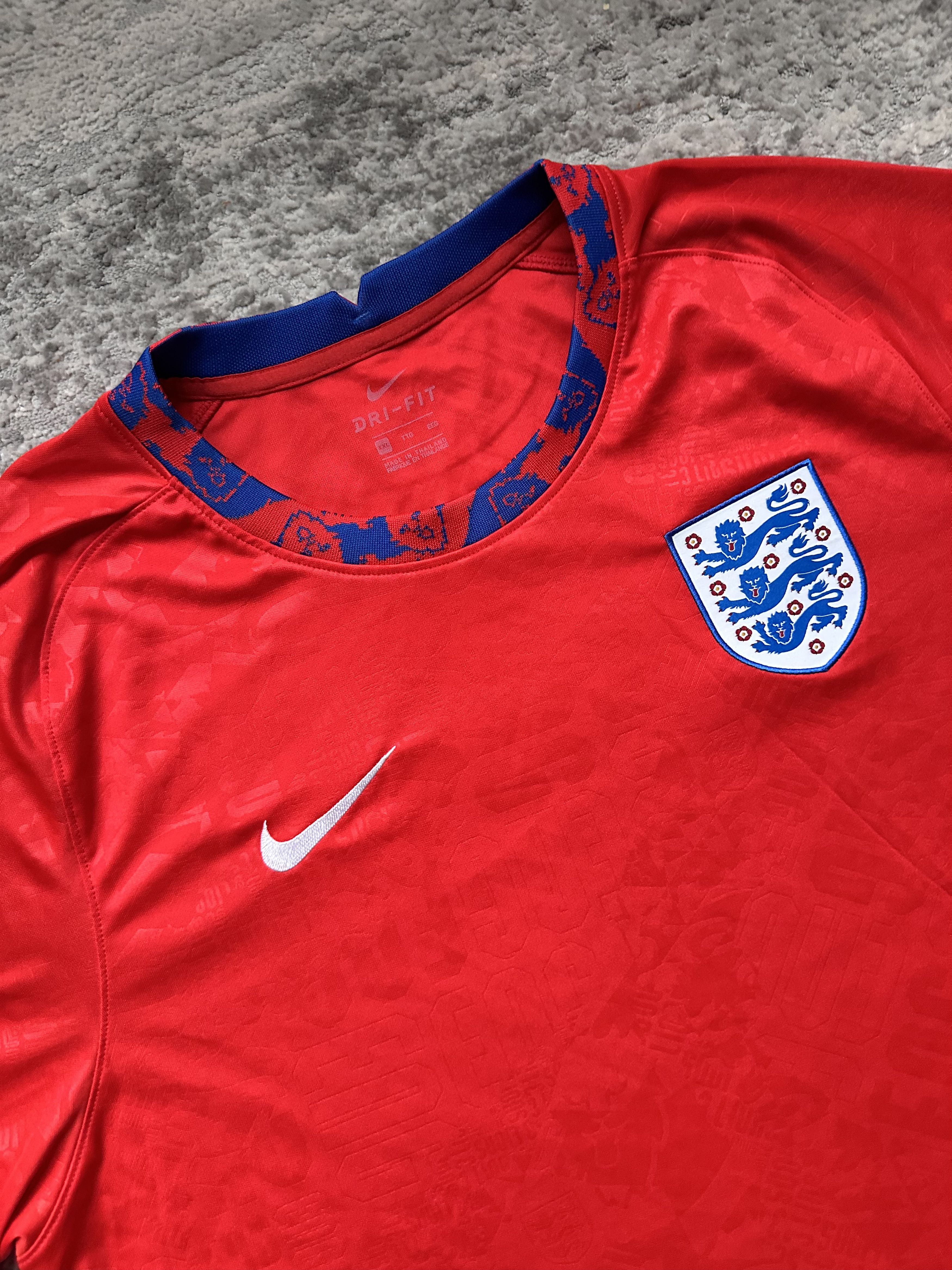 Nike Nike England Jersey Size US XXL / EU 58 / 5 - 3 Thumbnail