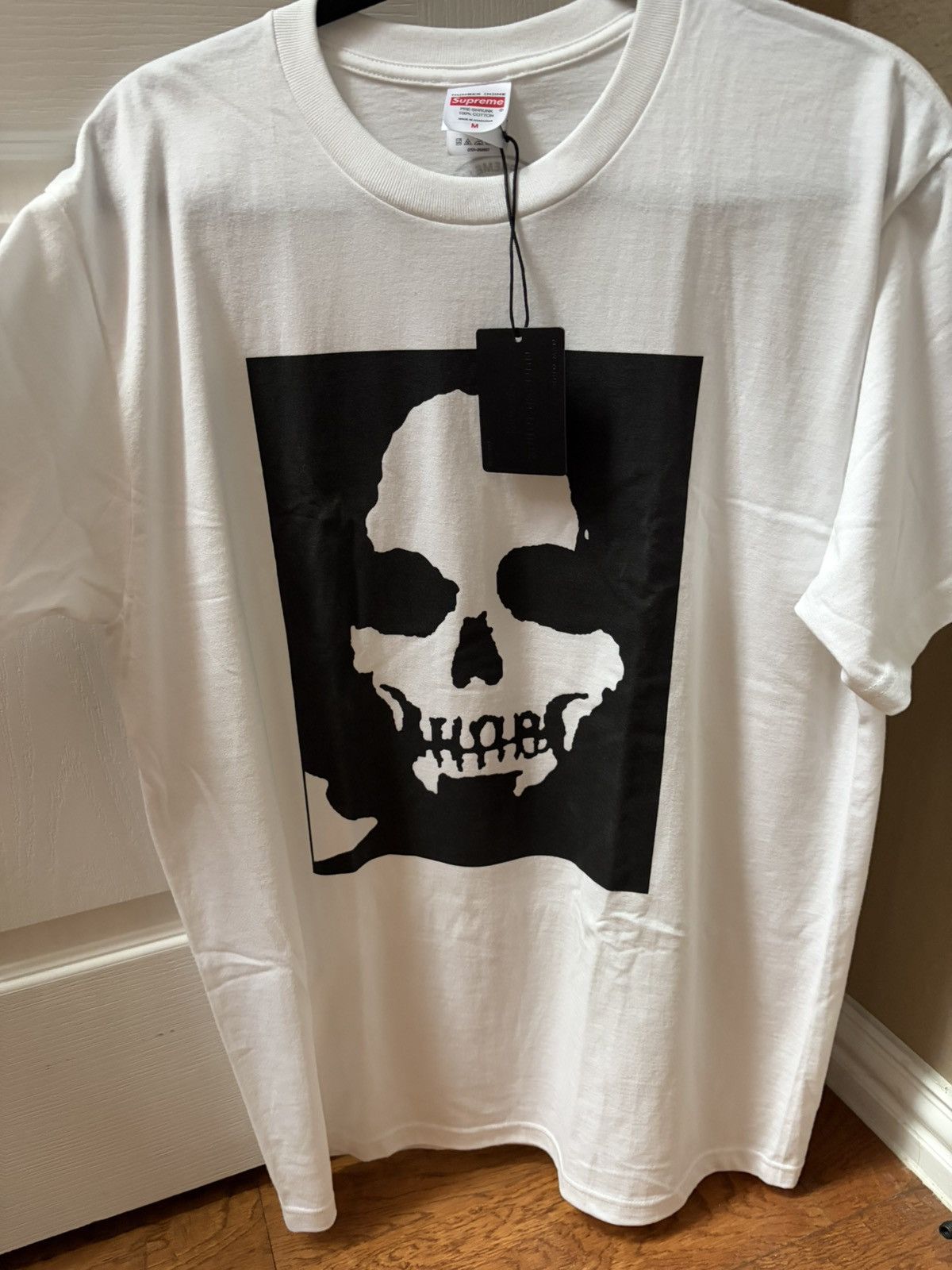 Number (N)ine × Supreme Supreme Number Nine Manson Tee RED Size