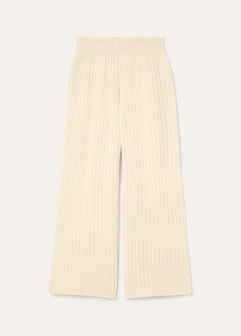 Loro Piana o1srvl11e0526 FAP2128 Coste Pant in Cream Size 26" / US 2 / IT 38 - 6 Thumbnail