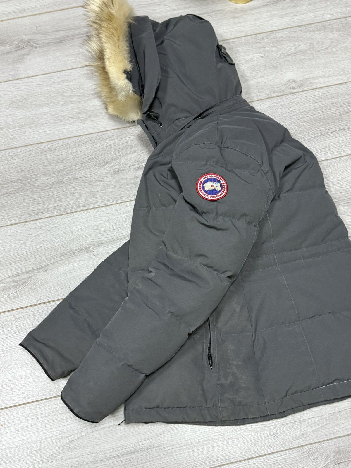 Canada Goose Women Jacket Chelsea Arctic-Tech Parka Down fur